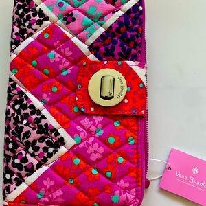 Vera Bradley multi pocket wallet